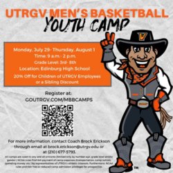 UTRGV Men\'s Basketball Youth Camp